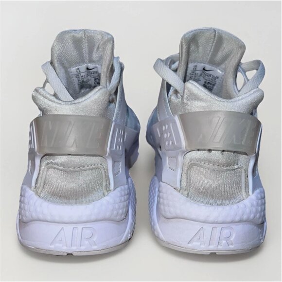 Nike Women Air Huarache Running Sneakers White Platinum Gum Size: 7.5 used - Picture 4 of 12
